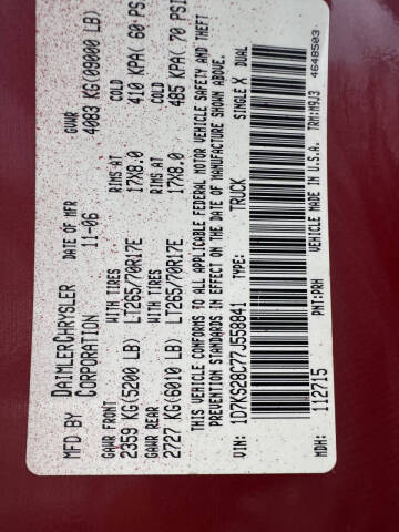 2007 Dodge Ram 2500 SLT