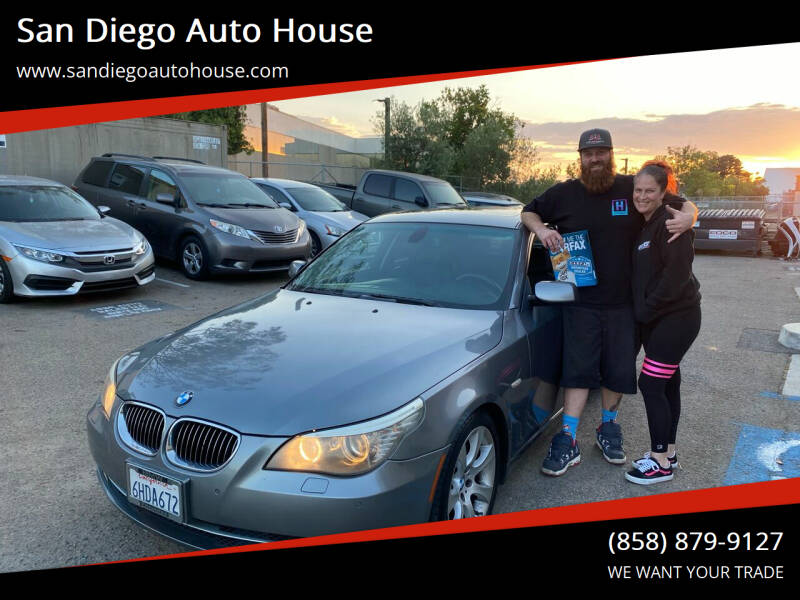 2009 BMW 5 Series for sale at San Diego Auto House in San Diego CA