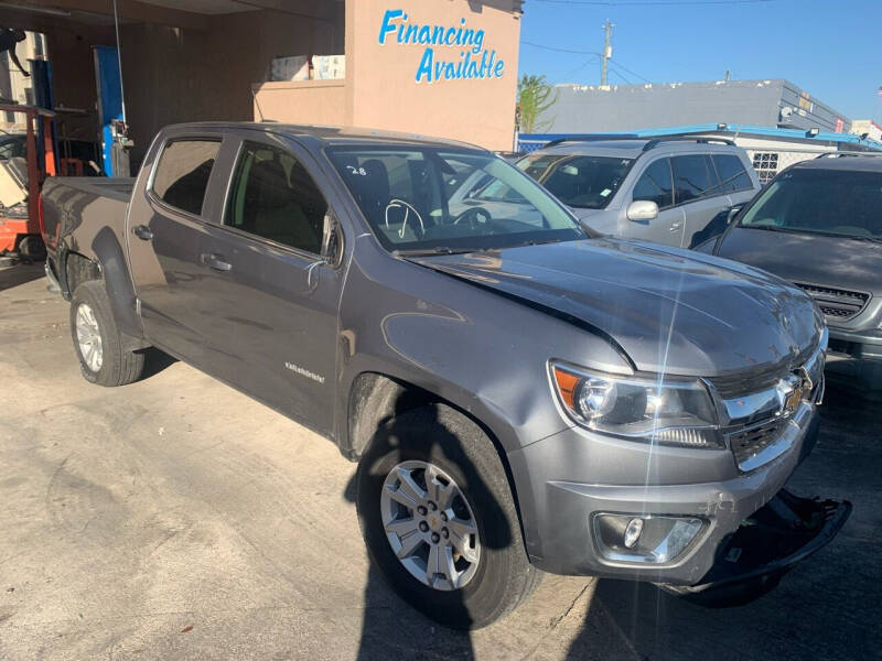 2018 Chevrolet Colorado for sale at Eden Cars Inc in Hollywood FL