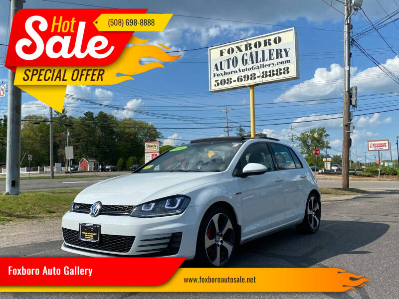 2016 Volkswagen Golf GTI for sale at Foxboro Auto Gallery in Foxboro MA