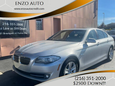 2013 BMW 5 Series for sale at ENZO AUTO in Parma OH