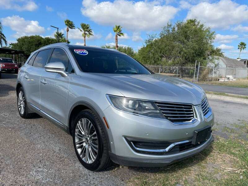 2016 Lincoln MKX for sale at RNR AUTO in Harlingen TX