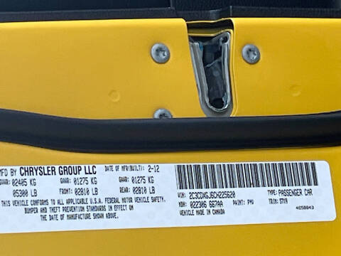 2012 Dodge Charger SRT8 Super Bee