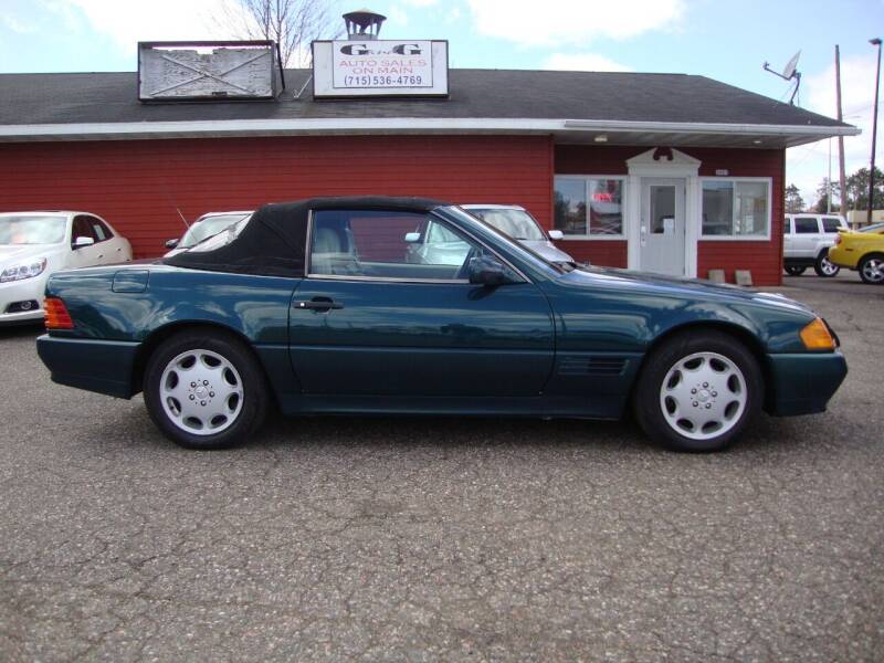 1994 Mercedes-Benz SL-Class for sale at G and G AUTO SALES in Merrill WI