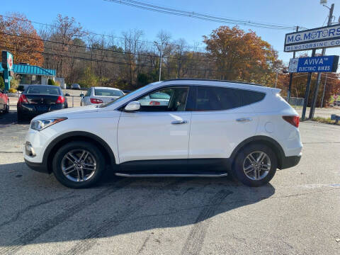 2017 Hyundai Santa Fe Sport for sale at M G Motors in Johnston RI