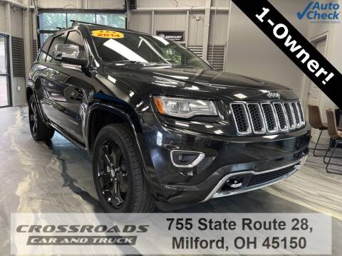 2014 Jeep Grand Cherokee for sale at Crossroads Car & Truck in Milford OH