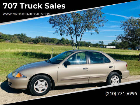 2002 Chevrolet Cavalier for sale at BRACKEN MOTORS in San Antonio TX