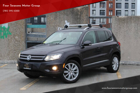 2016 Volkswagen Tiguan for sale at Four Seasons Motor Group in Swampscott MA