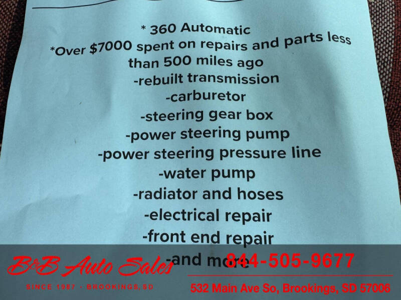 1979 Dodge Ramcharger