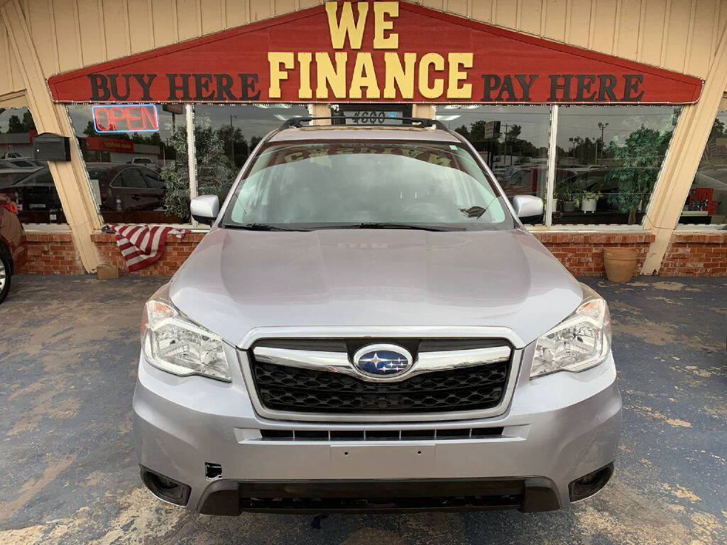 2015 Subaru Forester for sale at Caspian Auto Sales in Oklahoma City, OK