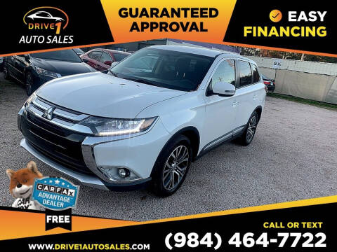 2018 Mitsubishi Outlander for sale at Drive 1 Auto Sales in Wake Forest NC