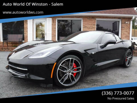 2015 Chevrolet Corvette for sale at Auto World Of Winston - Salem in Winston Salem NC