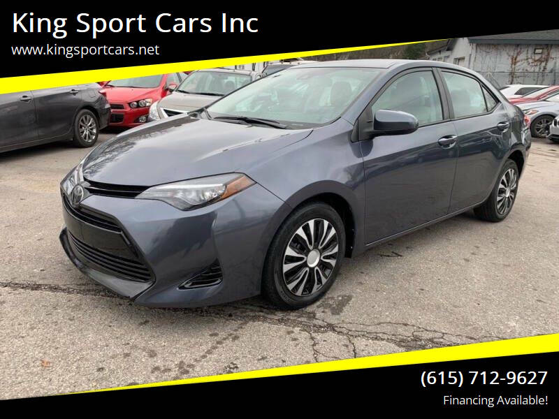 2018 Toyota Corolla for sale at King Sport Cars Inc in Madison TN