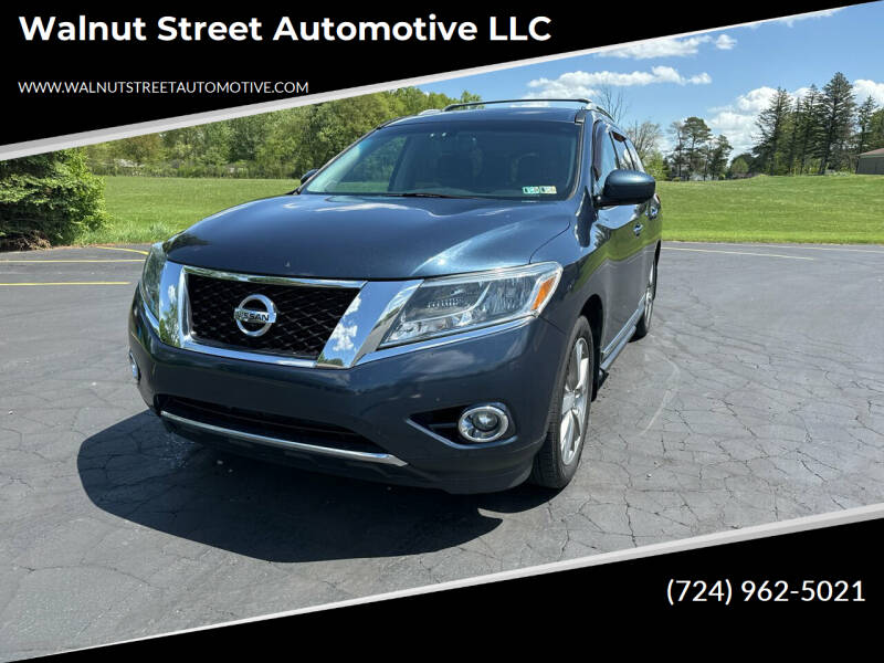 2013 Nissan Pathfinder for sale at Walnut Street Automotive LLC in Sharpsville PA