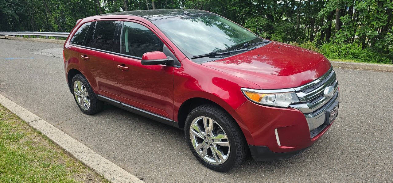 Red 2013 Ford Edge SEL AWD SEL 4dr Crossover 2