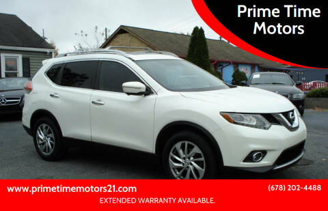 2014 Nissan Rogue for sale at Prime Time Motors in Marietta GA