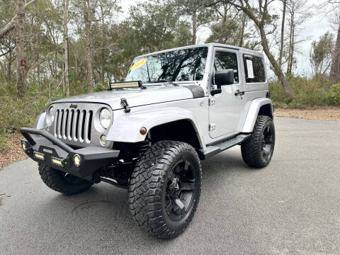 2014 Jeep Wrangler for sale at Priority One Coastal in Newport NC