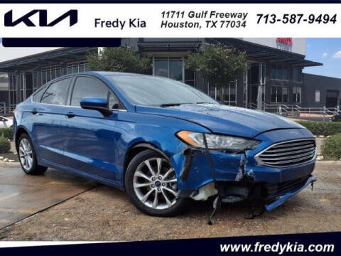 2017 Ford Fusion for sale at Fredy Cars on West 43rd in Houston TX