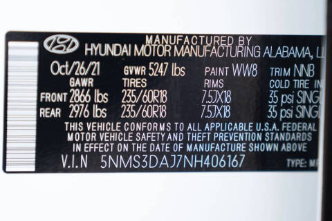 2022 Hyundai Santa Fe SEL