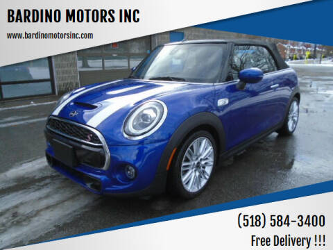 2020 MINI Convertible for sale at BARDINO MOTORS INC in Saratoga Springs NY