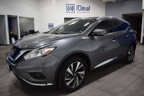 2016 Nissan Murano for sale at iDeal Auto Imports in Eden Prairie MN