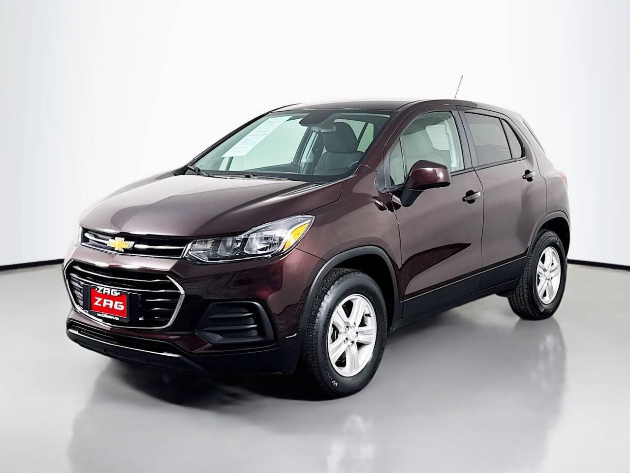 Dk. Red 2021 Chevrolet Trax LS AWD LS 4dr Crossover 1