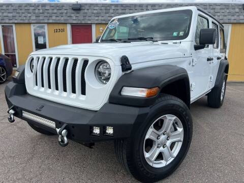 2020 Jeep Wrangler Unlimited for sale at Superior Auto Sales, LLC in Wheat Ridge CO