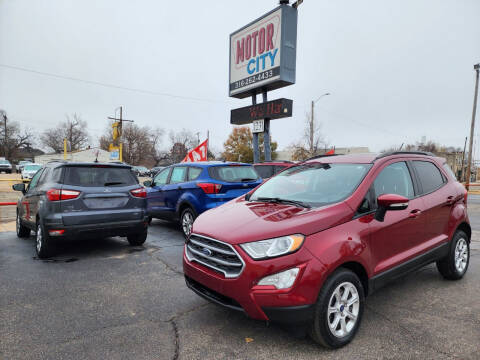 2020 Ford EcoSport for sale at Motor City Sales in Wichita KS