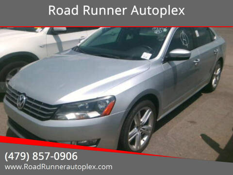 2014 Volkswagen Passat for sale at Road Runner Autoplex in Russellville AR