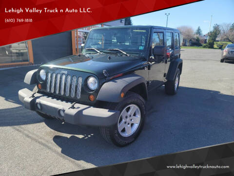 2010 Jeep Wrangler Unlimited for sale at Lehigh Valley Truck n Auto LLC. in Schnecksville PA