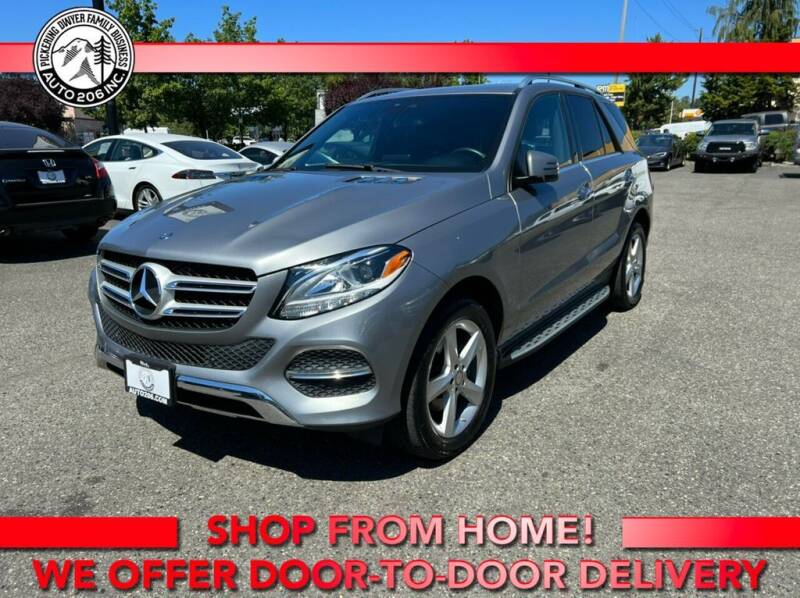 2016 Mercedes-Benz GLE for sale at Auto 206, Inc. in Kent WA