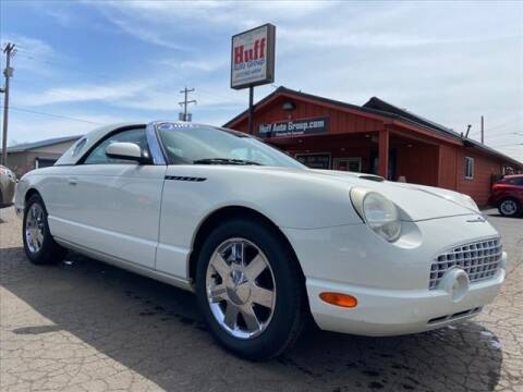 2002 Ford Thunderbird for sale at HUFF AUTO GROUP in Jackson MI