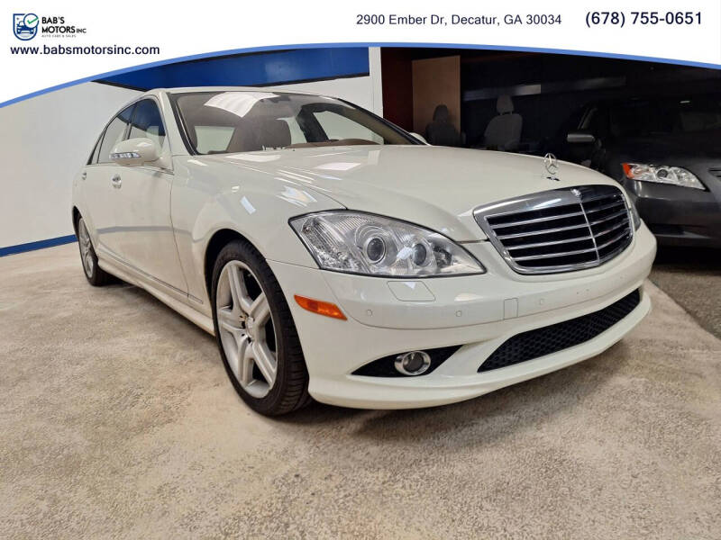 2008 Mercedes-Benz S-Class S 550 4MATIC