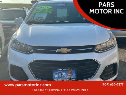 2021 Chevrolet Trax for sale at PARS MOTOR INC in Pomona CA