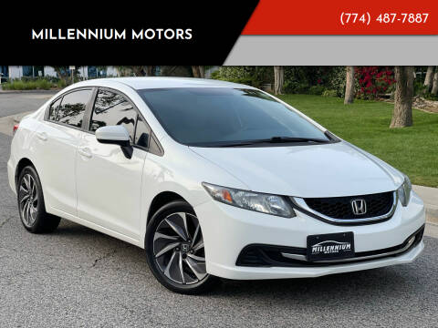 2015 Honda Civic for sale at MILLENNIUM MOTORS in Van Nuys CA