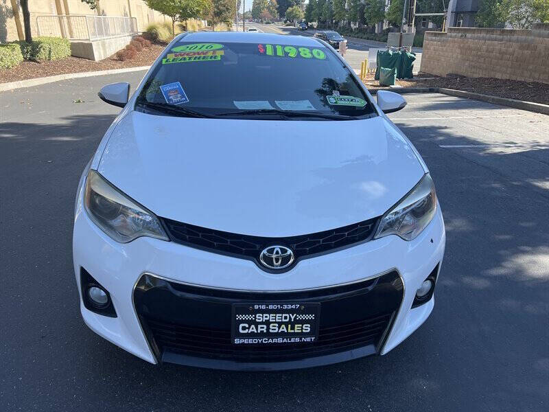 2016 Toyota Corolla S Plus