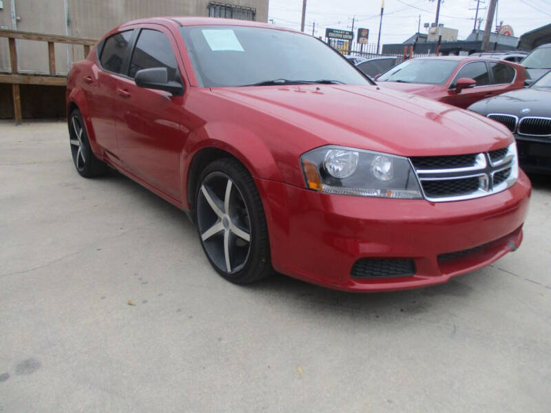 2014 Dodge Avenger for sale at AFFORDABLE AUTO SALES in San Antonio TX