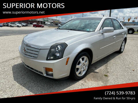 2007 Cadillac CTS for sale at SUPERIOR MOTORS in Latrobe PA