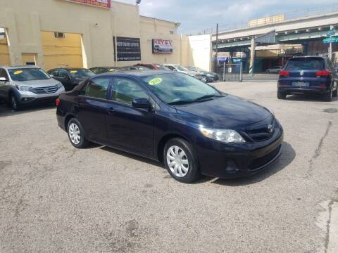 2012 Toyota Corolla for sale at Key and V Auto Sales in Philadelphia PA