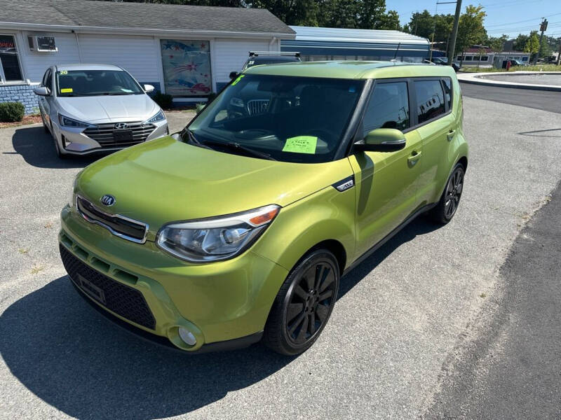 2015 Kia Soul for sale at U FIRST AUTO SALES LLC in East Wareham MA