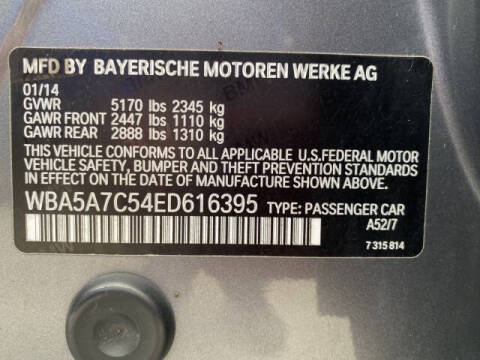 2014 BMW 5 Series 528i xDrive