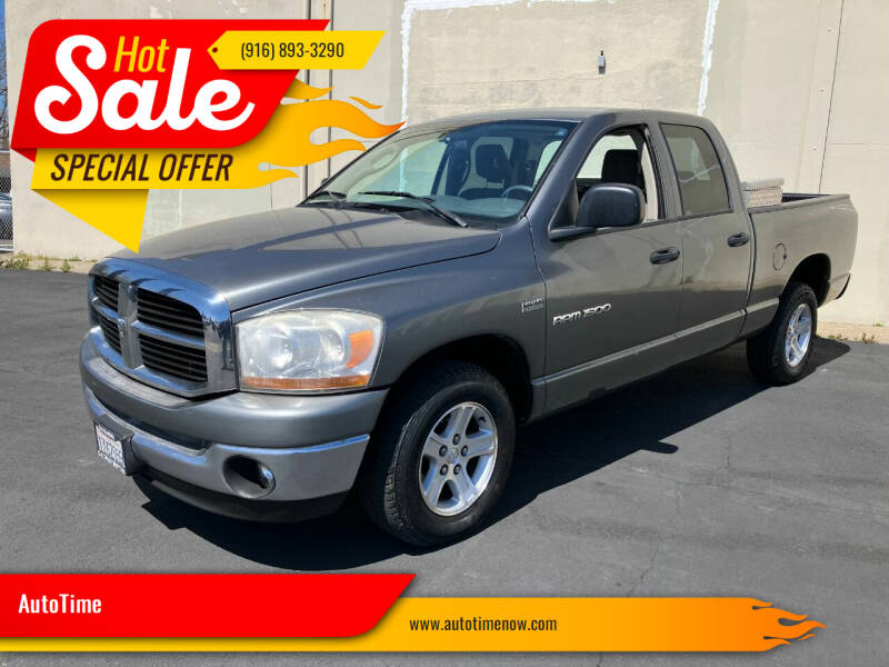 2006 Dodge Ram 1500 for sale at AutoTime in Sacramento CA