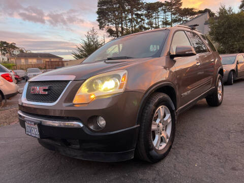 2007 GMC Acadia for sale at Cuquis Cars in Marina CA