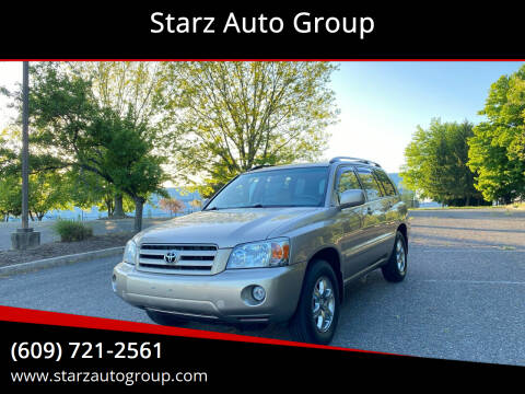 2005 Toyota Highlander for sale at Starz Auto Group in Delran NJ