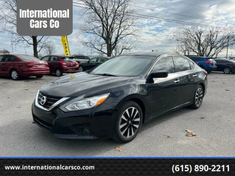 2018 Nissan Altima for sale at International Cars Co in Murfreesboro TN