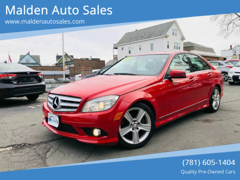 2010 Mercedes-Benz C-Class for sale at Malden Auto Sales in Malden MA