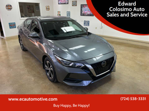 2021 Nissan Sentra for sale at Edward Colosimo Auto Sales and Service in Evans City PA