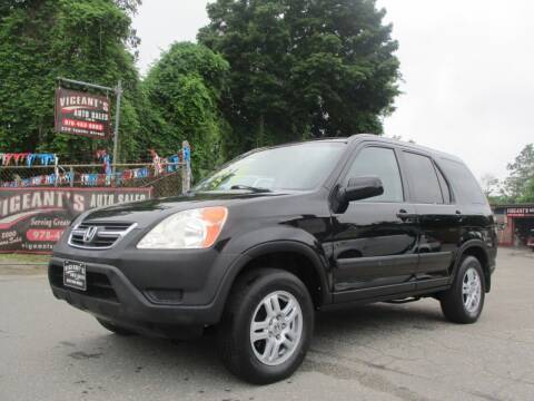 2003 Honda CR-V for sale at Vigeants Auto Sales Inc in Lowell MA