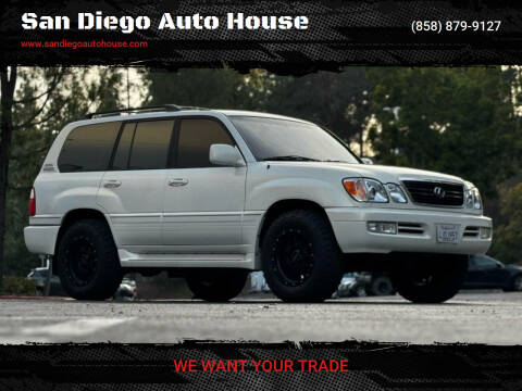 2000 Lexus LX 470 for sale at San Diego Auto House in San Diego CA