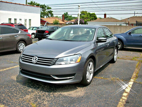 2013 Volkswagen Passat for sale at Wyandotte Motors in Wyandotte MI